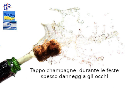 ADUC - Articolo - Tappo champagne: durante le feste spesso danneggia gli  occhi, Consigli pratici